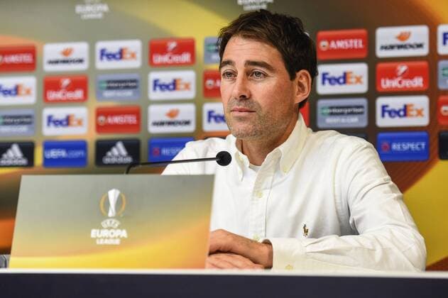 Rene Weiler FOOTBALL : Conference de presse Anderlecht - Ligue Europa - 02 11 2016 Photonews Panoramic 