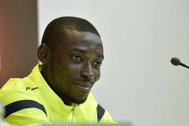 Nana asare FOOTBALL : Conference de presse La Gantoise - Ligue Europa - 02 11 2016 Photonews Panoramic 