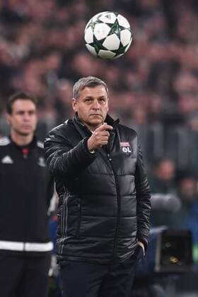 Fußball, CL, Juventus Turin - Olympique Lyon Mg Torino 02 11 2016 - Champions League Juventus-Lione foto Matteo Gribaudi Image nella foto: Bruno Genesio 