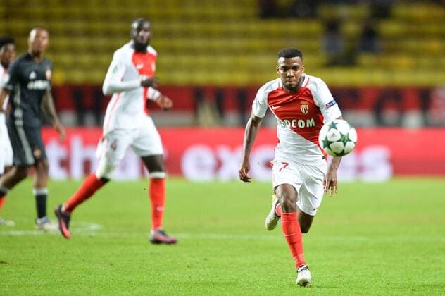 Fußball, CL, AS Monaco - ZSKA Moskau 27 THOMAS LEMAR (asm) FOOTBALL : AS Monaco - ZSKA Moskau - Ligue des Champions - 02 11 2016 AnthonyBIBARD FEPx 