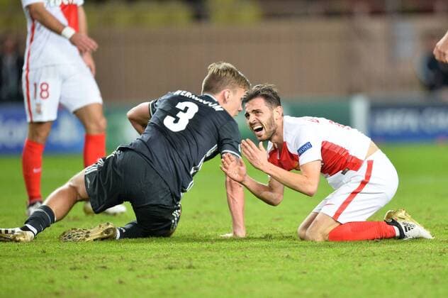10 Bernardo Silva (asm) - DECEPTION FOOTBALL : AS Monaco - ZSKA Moskau - Ligue des Champions - 02 11 2016 AnthonyBIBARD FEPx 