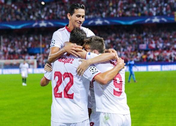 VIETTO, GOL, GOAL, FRANCO VAZQUEZ, FC Sevilla vs Dynamo Kiew - Football Champions League  xALFONSOxGAMAZAx xSEVILLAxFCx-xDINAMOx