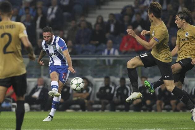 November 2, 2016 - Porto, Porto, Portugal - Porto s Mexican defender Miguel Layun during UEFA Champions League Group G, match between FC Porto and Club Brugge, at Dragao Stadium in Porto on November 2, 2016. FC Porto v Club Brugge KV - UEFA Champions League  - ZUMAn230 20161102_zaa_n230_409