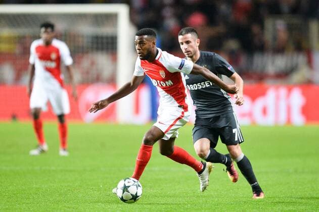27 THOMAS LEMAR (asm) - 07 Zoran Tosic (cska) FOOTBALL : AS Monaco vs CSKA Moscow - Champions League - 02 11 2016 AnthonyBIBARD FEP Panoramic 