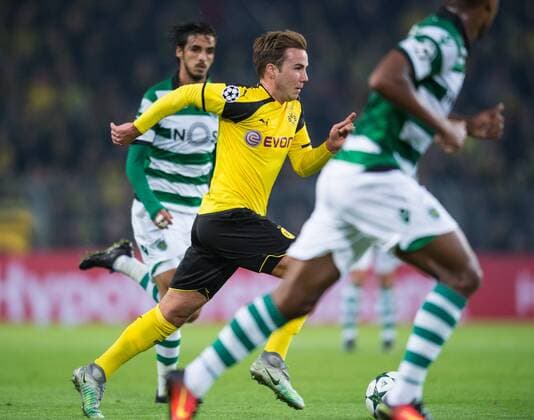 Mario Goetze (DOR) Fussball international: UEFA Championsleague Saison 2016 2017, Gruppenspiel: Borussia Dortmund - Sporting Lissabon in Dortmund, Deutschland am 02.11.2016,