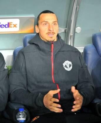 Manchester United ManU s Zlatan Ibrahimovic during a UEFA European League, group A soccer match, between Fenerbahce and Manchester United at Fenerbahce Ulker Arena in Istanbul, 3rd of November, 2016. (  Copyright: AzizxUzunx-xDepoxPhotos 15552915