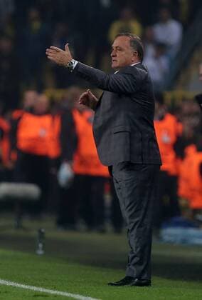 Fenerbahce s trainer Dick Advocaat during a UEFA European League, group A soccer match, between Fenerbahce and Manchester United ManU at Fenerbahce Ulker Arena in Istanbul, 3rd of November, 2016. (Tolga Adanali - Depo Photos)  15552948