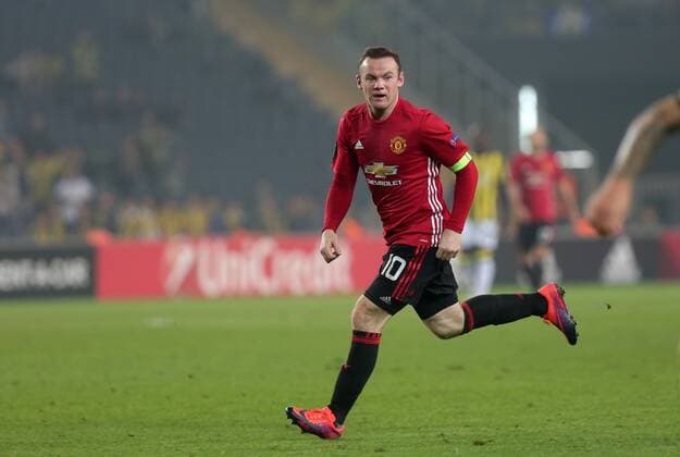 Manchester United ManU s Wayne Rooney during a UEFA European League, group A soccer match, between Fenerbahce and Manchester United at Fenerbahce Ulker Arena in Istanbul, 3rd of November, 2016. (Tolga Adanali - Depo Photos)  15552968