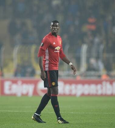 UEFA Europa League Group A day 4 match between Fenerbahce and Manchester United ManU at Ulker Stadium in Istanbul , Turkey , November 03 , 2016. Pictured: Paul Pogba of Manchester United. 