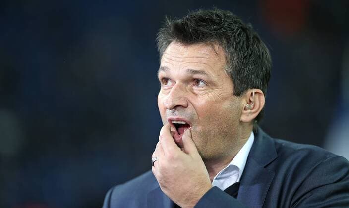 03.11.2016, Fussball UEFA Europa League 2016 2017, Gruppenphase, 4.Spieltag, FC Schalke 04 - FK Krasnodar, in der VELTINS-Arena Gelsenkirchen. Manager Christian Heidel (Schalke) 