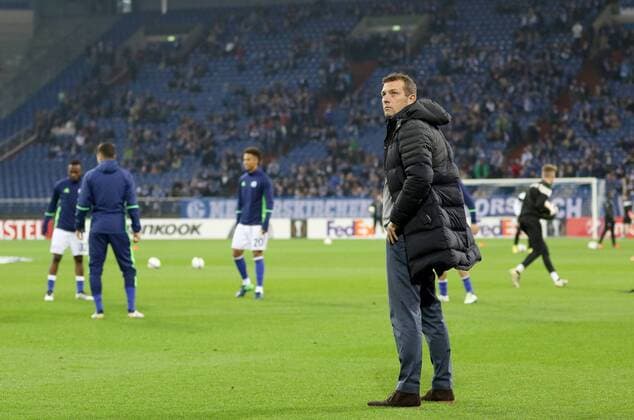 03.11.2016 - Cheftrainer Markus Weinzierl (FC Schalke 04) beim Europa League Gruppenspiel (Saison 2016 17) FC Schalke 04 - FK Krasnodar.