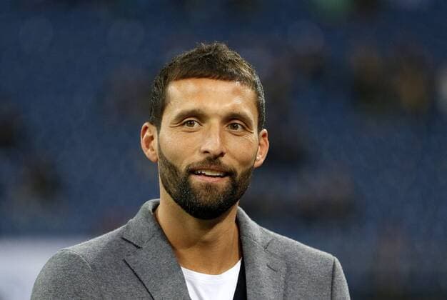 03.11.2016 - Kevin Kuranyi (ehemaliger Spieler beim FC Schalke 04) beim Europa League Gruppenspiel (Saison 2016 17) FC Schalke 04 - FK Krasnodar.