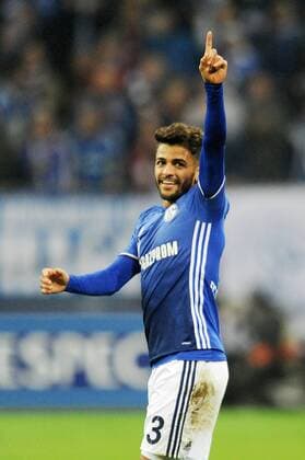 Torschuetze Junior Caicara ( Schalke 04 ) jubelt ueber seinen Treffer zum 1 : 0. 03.11.2016 --- Fussball --- Europaleague --- Schalke 04 vs FK Krasnodar Gelsenkirchen Copyright: xThienel Eibner-Pressefotox EP_TTL