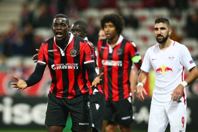 SOCCER - EL, Nice vs RBS NICE,FRANCE,03.NOV.16 - SOCCER - UEFA Europa League, group stage, OGC Nice vs Red Bull Salzburg. Image shows Mario Balotelli (Nice). GEPAxpictures xFelixxRoittner