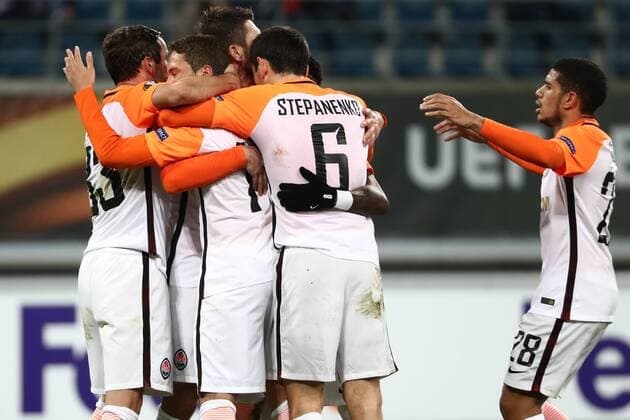 Shakhtar Donetsk s midfielder Marlos pictured during a soccer game between Belgian team KAA Gent and Ukrainian club FC Shakhtar Donetsk, in Gent Thursday 03 November 2016, the fourth match of the group stage of the Europa League competition in Group H. KURTxDESPLENTER  x04972001x