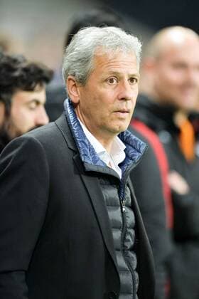 LUCIEN FAVRE (ENTRAINEUR NICE) FOOTBALL : Nice vs Red Bull Salzburg - Ligue Europa - 03 11 2016 AnthonyBIBARD FEP Panoramic 