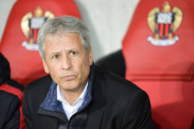 LUCIEN FAVRE (ENTRAINEUR NICE) FOOTBALL : Nice vs Red Bull Salzburg - Ligue Europa - 03 11 2016 AnthonyBIBARD FEP Panoramic 