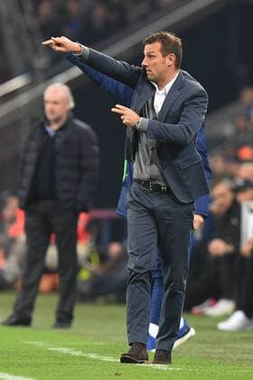 Fußball Europa League Gruppenphase 4. Spieltag Schalke 04 - FC Krasnodar am 03.11.2016 in der Veltins Arena in Gelsenkirchen Markus Weinzierl ( Trainer Schalke ) xRx