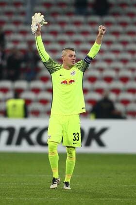 SOCCER - EL, Nice vs RBS NICE,FRANCE,03.NOV.16 - SOCCER - UEFA Europa League, group stage, OGC Nice vs Red Bull Salzburg. Image shows Alexander Walke (RBS). GEPAxpictures xFelixxRoittner