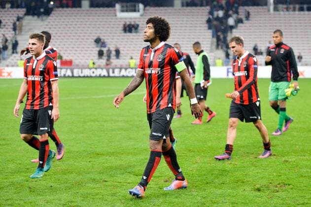 31 DANTE (nice) - DECEPTION FOOTBALL : Nice vs Red Bull Salzburg - Ligue Europa - 03 11 2016 AnthonyBIBARD FEP Panoramic 