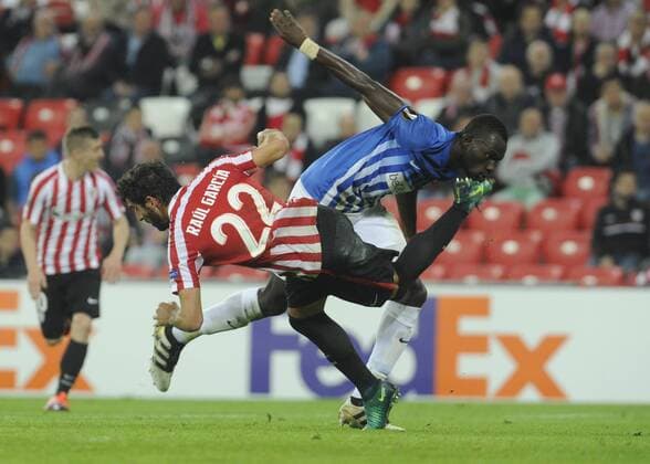 Raúl García. Europa League match between Athletic and Genk. In this picture, Raúl García. xJuanxEcheverríax 