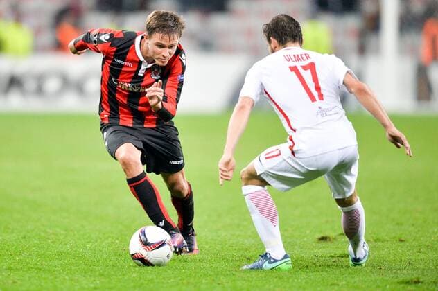 02 Arnaud Souquet (nice) FOOTBALL : OGC Nizza vs Red Bull Salzburg - Ligue Europa - 03 11 2016 AnthonyBIBARD FEP Panoramic 