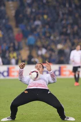 UEFA Europa League Group A day 4 match between Fenerbahce and Manchester United ManU at Ulker Stadium in Istanbul , Turkey , November 03 , 2016. Final Score : Fenerbahce 2 - Manchester United 1 Pictured: Zlatan Ibrahimovic of Manchester United. 