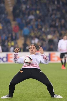 Bilder des Tages - SPORT UEFA Europa League Group A day 4 match between Fenerbahce and Manchester United ManU at Ulker Stadium in Istanbul , Turkey , November 03 , 2016. Final Score : Fenerbahce 2 - Manchester United 1 Pictured: Zlatan Ibrahimovic of Manchester United. 