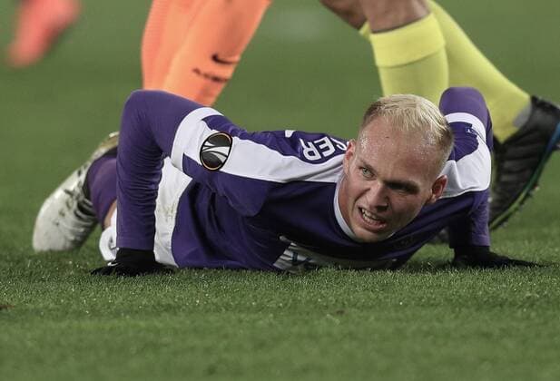SOCCER - EL, A.Wien vs Roma VIENNA,AUSTRIA,03.NOV.16 - SOCCER - UEFA Europa League, group stage, FK Austria Wien vs AS Roma. Image shows Raphael Holzhauser (A.Wien). GEPAxpictures xChristianxOrt