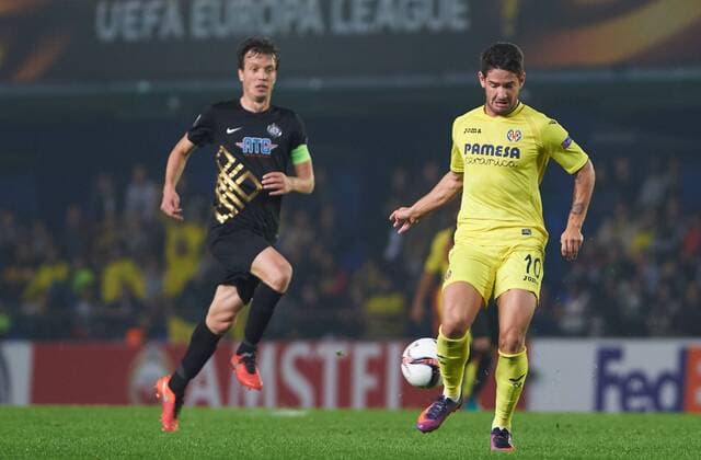 November 3, 2016 - Villarreal, Castellon, Spain - Alexandre Pato of Villarreal CF in action during the UEFA Europa League Group L football match between Villarreal CF and Osmanlispor FK at El Madrigal Stadium, on November 3, 2016. Villarreal CF v Osmanlispor - UEFA Europa League  - ZUMAn230 20161103_zaa_n230_157