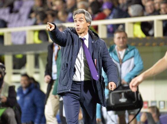 Fußball, EL, AC Florenz - Slovan Liberec IPP20161103 Football - soccer: UEFA Europa League 2016 2017, AC Florenz - Slovan Liberec, l coach della Fiorentina Paulo Sousa xHOCHxZWEIx xItalyxPhotoxPressx 