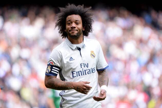 MADRID,SPAIN: Marcelo, 12 of Real Madrid during the La Liga match between Real Madrid and CD Leganes at Estadio Santiago Bernabeu on 06 11 2016, in MADRID, SPAIN.  xSoniaxCanadax xx