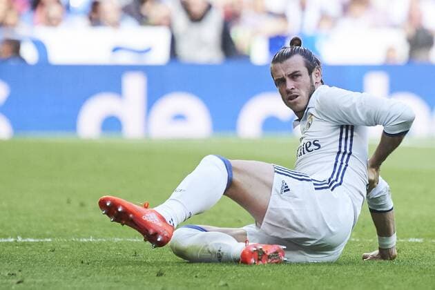 November 6, 2016 - Madrid, Spain - Gareth Bale (midfielder; Real Madrid) in action during La Liga match between Real Madrid and Deportivo Leganes at Santiago Bernabeu on November 6, 2016 in Madrid Real Madrid v Deportivo Leganes, La Liga football match  - ZUMAg15_ 20161106_zaf_g15_027