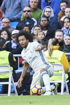 November 6, 2016 - Madrid, Spain - Marcelo (defender; Real Madrid) in action during La Liga match between Real Madrid and Deportivo Leganes at Santiago Bernabeu on November 6, 2016 in Madrid Real Madrid v Deportivo Leganes, La Liga football match  - ZUMAg15_ 20161106_zaf_g15_038