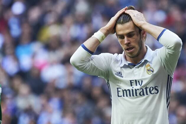 November 6, 2016 - Madrid, Spain - Gareth Bale (midfielder; Real Madrid) in action during La Liga match between Real Madrid and Deportivo Leganes at Santiago Bernabeu on November 6, 2016 in Madrid Real Madrid v Deportivo Leganes, La Liga football match  - ZUMAg15_ 20161106_zaf_g15_062