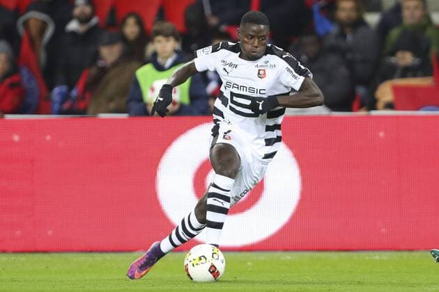 Paul Georges Ntep (rennes) FOOTBALL : Paris Saint Germain vs Rennes - Ligue 1 - 06 11 2016 GwendolineLeGoff Panoramic 