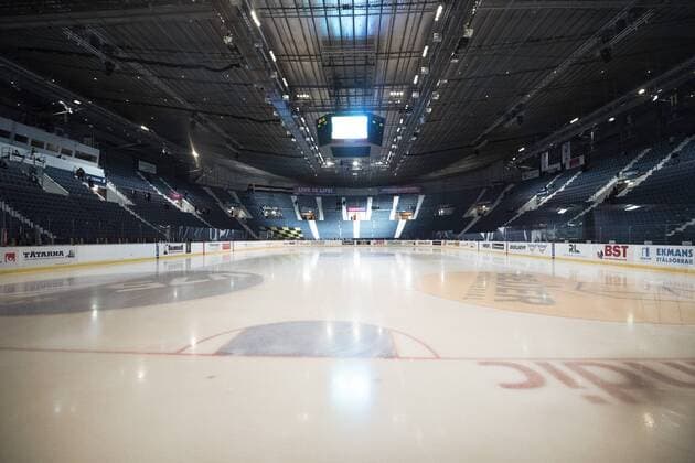 Tele2 Arena - Stockholm, Schweden - Eishockey, Hockeyallsvenskan, AIK Ishockey.  Copyright: JOHANNAxLUNDBERG BB161109JL021
