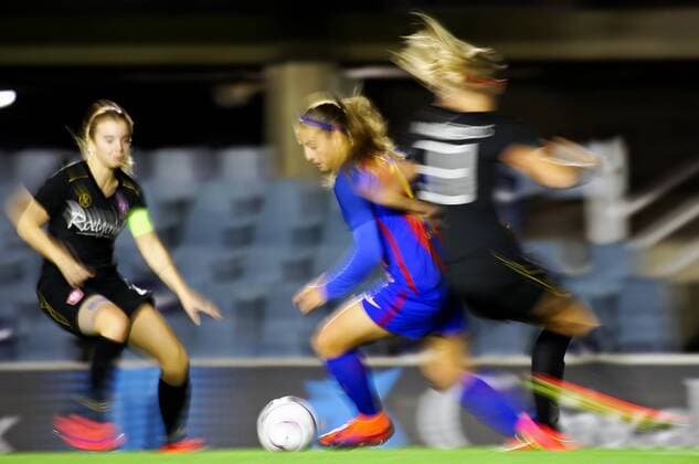 November 9, 2016 - Barcelona, Calatonia, Spain - Alexia Putellas and Maruschka Waldus during the Womens Champions League match between FC Barcelona Barca and FC Twente, on 09 november 2016. Barcelona v Twente - Womens Champions League  - ZUMAn230 20161109_zaa_n230_258