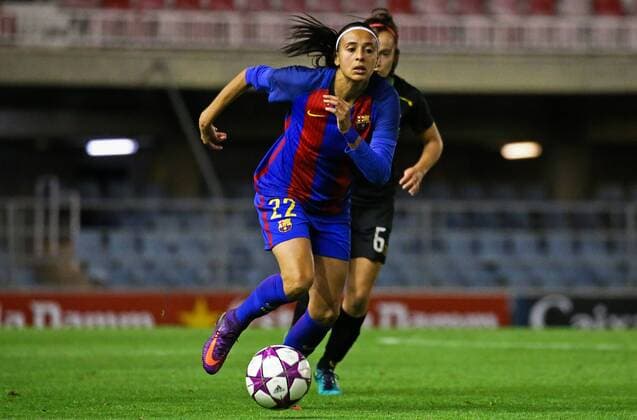 November 9, 2016 - Barcelona, Calatonia, Spain - Andressa Alves during the Womens Champions League match between FC Barcelona Barca and FC Twente, on 09 november 2016. Barcelona v Twente - Womens Champions League  - ZUMAn230 20161109_zaa_n230_261