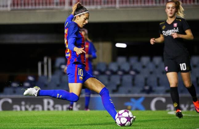 November 9, 2016 - Barcelona, Calatonia, Spain - Jennifer Hermoso during the Womens Champions League match between FC Barcelona Barca and FC Twente, on 09 november 2016. Barcelona v Twente - Womens Champions League  - ZUMAn230 20161109_zaa_n230_263