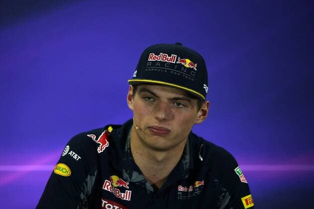 Brazilian Grand Prix, Sao Paulo 10 - 13 November 2016 10.11.2016 - press conference PK Pressekonferenz Max Verstappen (NED) Red Bull Racing RB12 