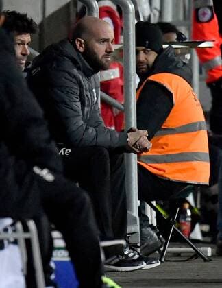 10.11.2016, xfux, Fussball Testspiel, Eintracht Frankfurt - FSV Frankfurt, emspor v.l. Trainer Roland Vrabec (FSV Frankfurt) Frankfurt am Main