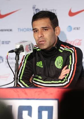 Bilder des Tages - SPORT Mexico s captain Rafael Marquez delivers a press conference PK Pressekonferenz at Mapfre stadium in Columbus, Ohio, United States, 10 November 2016. Mexico will face the US during the FIFA 2018 World Cup Russia Qualifiers tomorrow. MEXICO S PRESS CONFERENCE !ACHTUNG: NUR REDAKTIONELLE NUTZUNG!  OHI001 20161111-636144197782788400