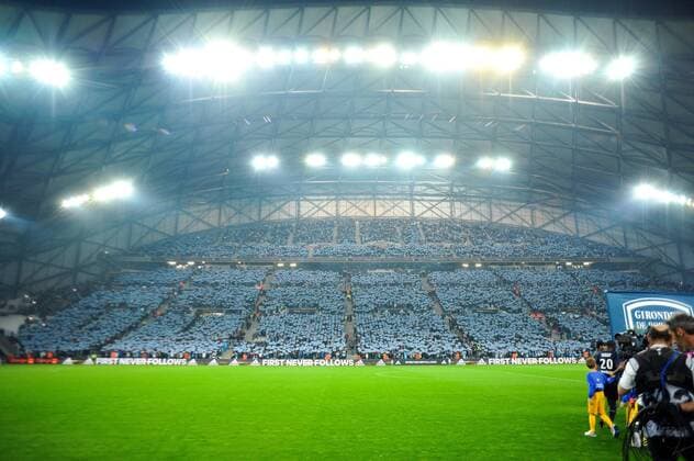 Fußball, Stadiongeschichte Olympique Marseille Fussball Frankreich, Ligue 1, Olympique Marseille vs. Girondins Bordeaux - 30 10 2016 FEP Panoramic 