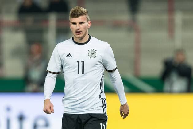 Berlin, Deutschland, 10.11.2016, U21 U 21 Laenderspiel, Deutschland - Tuerkei, Timo Werner (GER) ( DeFodi507
