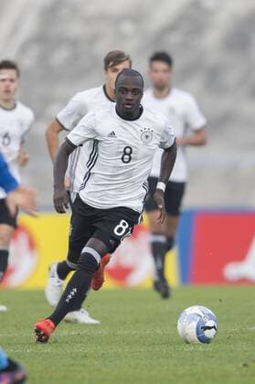 Amara Conde (GER), NOVEMBER 10, 2016 - Football Soccer : Under-20 International Friendly Länderspiel match between Italy 0-1 Germany at Stadio Tullo Morgagni in Forli, Italy. Noxthirdxpartyxsales  (ptmb102427)