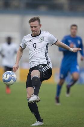 Cedric Teuchert (GER), NOVEMBER 10, 2016 - Football Soccer : Under-20 International Friendly Länderspiel match between Italy 0-1 Germany at Stadio Tullo Morgagni in Forli, Italy. Noxthirdxpartyxsales  (ptmb102430)