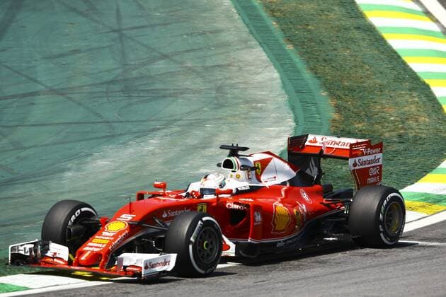 Brazil Grand Prix Formula 1 2016 SÃO PAULO, SP - 11.11.2016: BRAZIL GRAND PRIX FORMULA 1 2016 - In the picture the driver Sebastian Vettel of equipeScuderia Ferrari. First day of free practice for the Brazil Grand Prix Formula 1 in 2016 held in Interlagos.Primeiro free training day Autodrome for the Brazil Grand Prix Formula 1 in 2016 held at the Interlagos Circuit. (Photo: Aloisio Mauricio Fotoarena) x1228615x  AloisioxMauricio