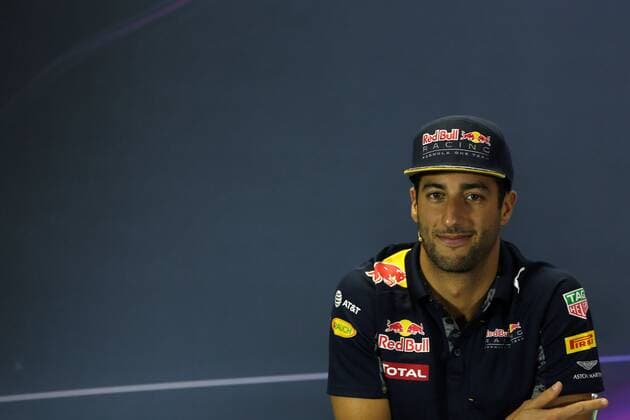 Brazilian Grand Prix, Sao Paulo 10 - 13 November 2016 10.11.2016 - press conference PK Pressekonferenz Daniel Ricciardo (AUS) Red Bull Racing RB12 