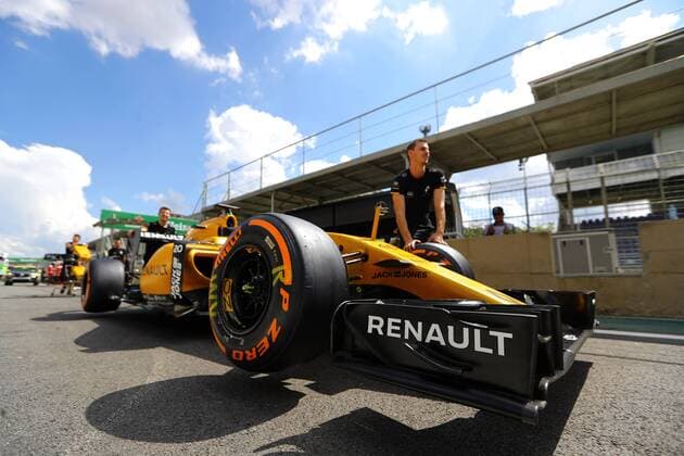 Brazilian Grand Prix, Sao Paulo 10 - 13 November 2016 10.11.2016 - Renault F1 Team RS16 